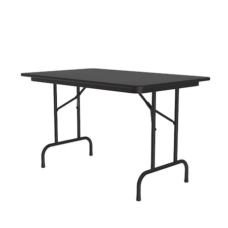Correll CF TFL Folding Tables 30x48 Black Granite CF3048TF-07